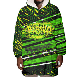 Buffalo Soldiers 10th Cavalry Regiment Wearable Blanket Hoodie Graffiti Urban Streetwear Style Graphic Art