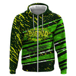 Buffalo Soldiers 10th Cavalry Regiment Zip Hoodie Graffiti Urban Streetwear Style Graphic Art