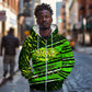 Buffalo Soldiers 10th Cavalry Regiment Zip Hoodie Graffiti Urban Streetwear Style Graphic Art