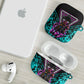Buffalo Soldiers 9th Cavalry Regiment AirPods Case Cyberpunk Synthwave Neon Futuristic Graphic Art