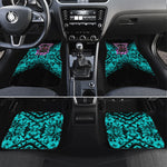 Buffalo Soldiers 9th Cavalry Regiment Car Mats Cyberpunk Synthwave Neon Futuristic Graphic Art