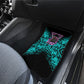 Buffalo Soldiers 9th Cavalry Regiment Car Mats Cyberpunk Synthwave Neon Futuristic Graphic Art