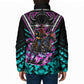 Buffalo Soldiers 9th Cavalry Regiment Padded Jacket Cyberpunk Synthwave Neon Futuristic Graphic Art