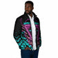 Buffalo Soldiers 9th Cavalry Regiment Padded Jacket Cyberpunk Synthwave Neon Futuristic Graphic Art