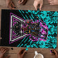 Buffalo Soldiers 9th Cavalry Regiment Puzzle Cyberpunk Synthwave Neon Futuristic Graphic Art
