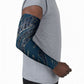 Buffalo Soldiers 10th Cavalry Regiment Ride Or Die Arm Sleeves Patriotic Military Heritage Distressed City Skyline Graphic Art
