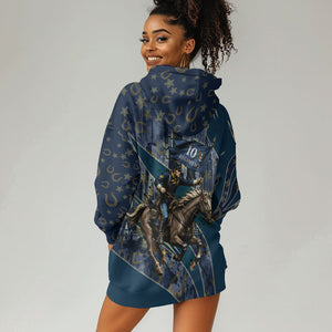 Buffalo Soldiers 10th Cavalry Regiment Ride Or Die Hoodie Dress Patriotic Military Heritage Distressed City Skyline Graphic Art