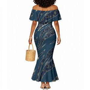 Buffalo Soldiers 10th Cavalry Regiment Ride Or Die Mermaid Dress Patriotic Military Heritage Distressed City Skyline Graphic Art