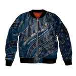 Buffalo Soldiers 10th Cavalry Regiment Ride Or Die Sleeve Zip Bomber Jacket Patriotic Military Heritage Distressed City Skyline Graphic Art