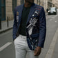Buffalo Soldiers Fierce And Fearless Cavalry Blazer Half Face Soldier And Bison Halftone Graphic Art