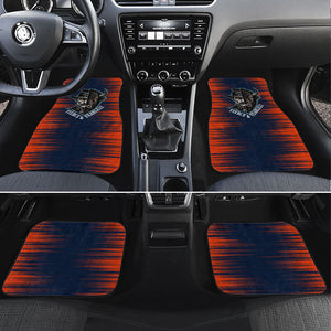 Buffalo Soldiers Fierce And Fearless Cavalry Car Mats Half Face Soldier And Bison Halftone Graphic Art