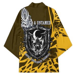Buffalo Soldiers 9th And 10th Cavalry Regiments Kimono Wild And Untamed Vintage Western Horseshoe Graphic Art
