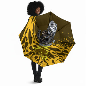 Buffalo Soldiers 9th And 10th Cavalry Regiments Umbrella Wild And Untamed Vintage Western Horseshoe Graphic Art
