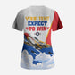 Personalized Tuskegee Airmen Scrub Top Expect To Win P-51 Mustang Patriotic Aviation Art
