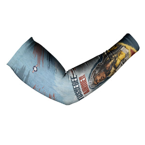 Personalized Tuskegee Airmen Arm Sleeves Believe In Yourself Vintage WWII Military Aviation Art