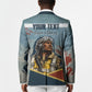 Personalized Tuskegee Airmen Blazer Believe In Yourself Vintage WWII Military Aviation Art