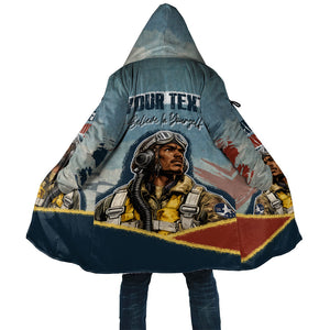 Personalized Tuskegee Airmen Cloak Believe In Yourself Vintage WWII Military Aviation Art