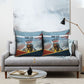 Personalized Tuskegee Airmen Pillow Cover Believe In Yourself Vintage WWII Military Aviation Art
