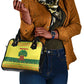 Senegal Christmas Shoulder Handbag Baobab Tree and National Coat of Arms Motif - African Pride