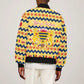 Chad Christmas Bomber Jacket National Coat of Arms, and Festive Motif - African Pride