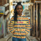 Chad Christmas Hoodie National Coat of Arms, and Festive Motif - African Pride