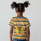 Chad Christmas Kid T shirt National Coat of Arms, and Festive Motif - African Pride