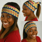 Chad Christmas Neck Gaiter National Coat of Arms, and Festive Motif - African Pride