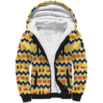 Chad Christmas Sherpa Hoodie National Coat of Arms, and Festive Motif - African Pride