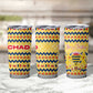 Chad Christmas Tumbler Cup National Coat of Arms, and Festive Motif - African Pride