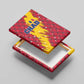 Chad Christmas Canvas Wall Art National Coat of Arms and Snowflake Accents - African Pride
