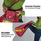 Chad Christmas Grocery Bag National Coat of Arms and Snowflake Accents - African Pride