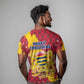 Chad Christmas T shirt National Coat of Arms and Snowflake Accents - African Pride