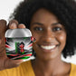 Kenya Jamhuri Day AirPods Case Kenyan Flag Raised Fist Maasai Spear Landscape