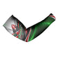 Kenya Jamhuri Day Arm Sleeves Kenyan Flag Raised Fist Maasai Spear Landscape