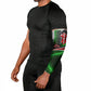 Kenya Jamhuri Day Arm Sleeves Kenyan Flag Raised Fist Maasai Spear Landscape