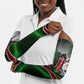 Kenya Jamhuri Day Arm Sleeves Kenyan Flag Raised Fist Maasai Spear Landscape