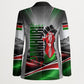 Kenya Jamhuri Day Blazer Kenyan Flag Raised Fist Maasai Spear Landscape