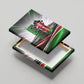 Kenya Jamhuri Day Canvas Wall Art Kenyan Flag Raised Fist Maasai Spear Landscape