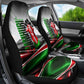 Kenya Jamhuri Day Car Seat Cover Kenyan Flag Raised Fist Maasai Spear Landscape