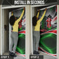 Kenya Jamhuri Day Door Cover Kenyan Flag Raised Fist Maasai Spear Landscape