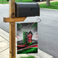 Kenya Jamhuri Day Garden Flag Kenyan Flag Raised Fist Maasai Spear Landscape
