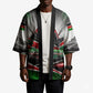Kenya Jamhuri Day Kimono Kenyan Flag Raised Fist Maasai Spear Landscape