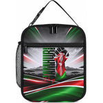 Kenya Jamhuri Day Lunch Bag Kenyan Flag Raised Fist Maasai Spear Landscape