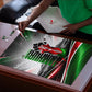 Kenya Jamhuri Day Puzzle Kenyan Flag Raised Fist Maasai Spear Landscape