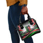 Kenya Jamhuri Day Shoulder Handbag Kenyan Flag Raised Fist Maasai Spear Landscape