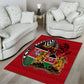 Kenya Jamhuri Day Area Rug Harambee Spirit Lion Flag Tribal