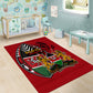 Kenya Jamhuri Day Area Rug Harambee Spirit Lion Flag Tribal