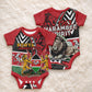 Kenya Jamhuri Day Baby Onesie Harambee Spirit Lion Flag Tribal