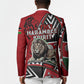 Kenya Jamhuri Day Blazer Harambee Spirit Lion Flag Tribal