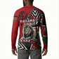 Kenya Jamhuri Day Button Sweatshirt Harambee Spirit Lion Flag Tribal